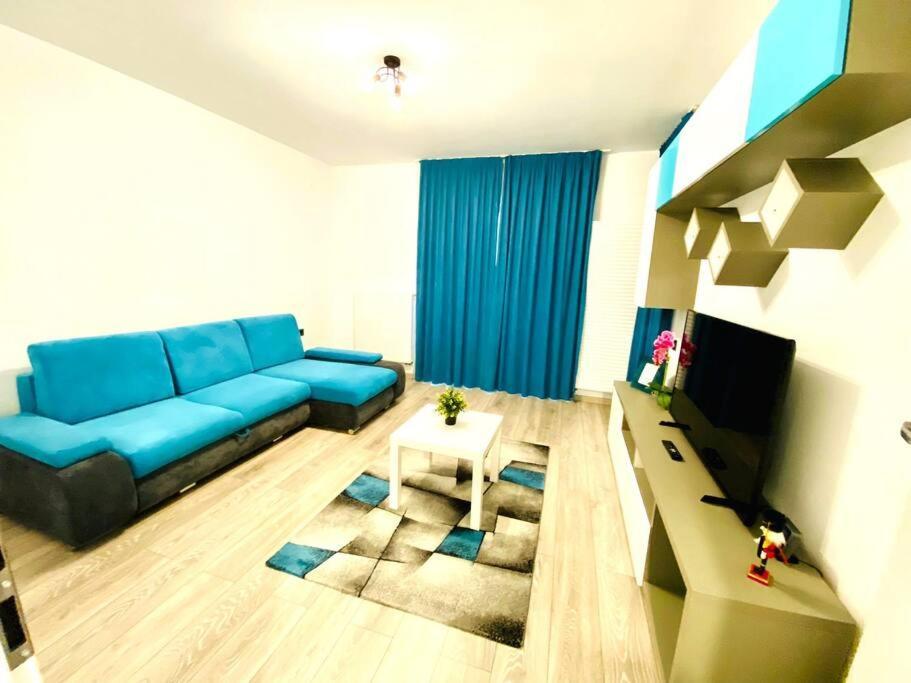 Blue Plaza Studio Apartamento Bucareste Exterior foto
